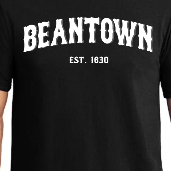 Beantown Boston Massachusetts Baked Beans New England Pajama Set