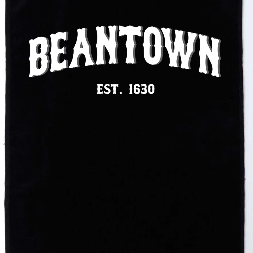 Beantown Boston Massachusetts Baked Beans New England Platinum Collection Golf Towel