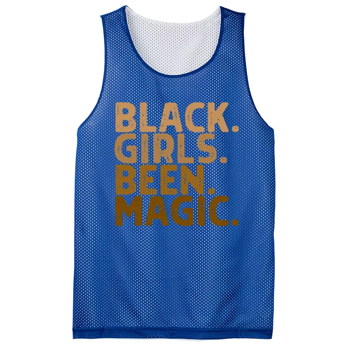 Black Been Magic Melanin Magic Black History Gift Funny Gift Mesh Reversible Basketball Jersey Tank