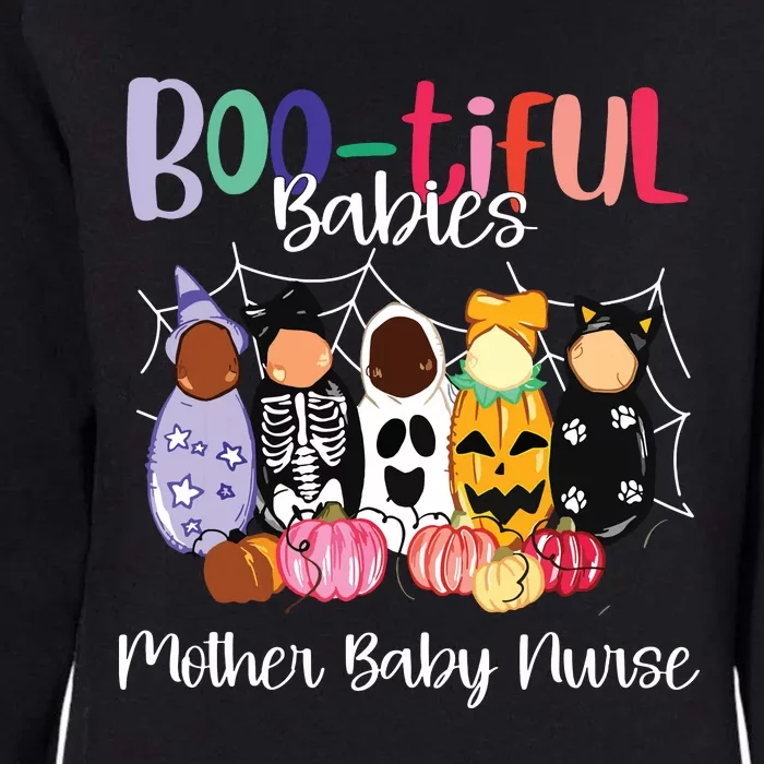 Bootiful Babies Mother Baby Nurse Funny Halloween Womens California Wash Sweatshirt