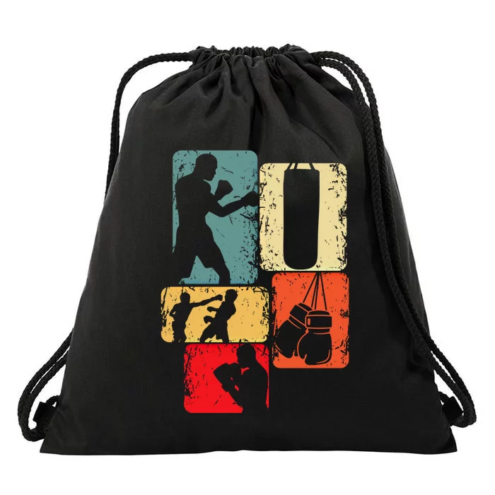 Boxer Boxing Meaningful Gift Drawstring Bag