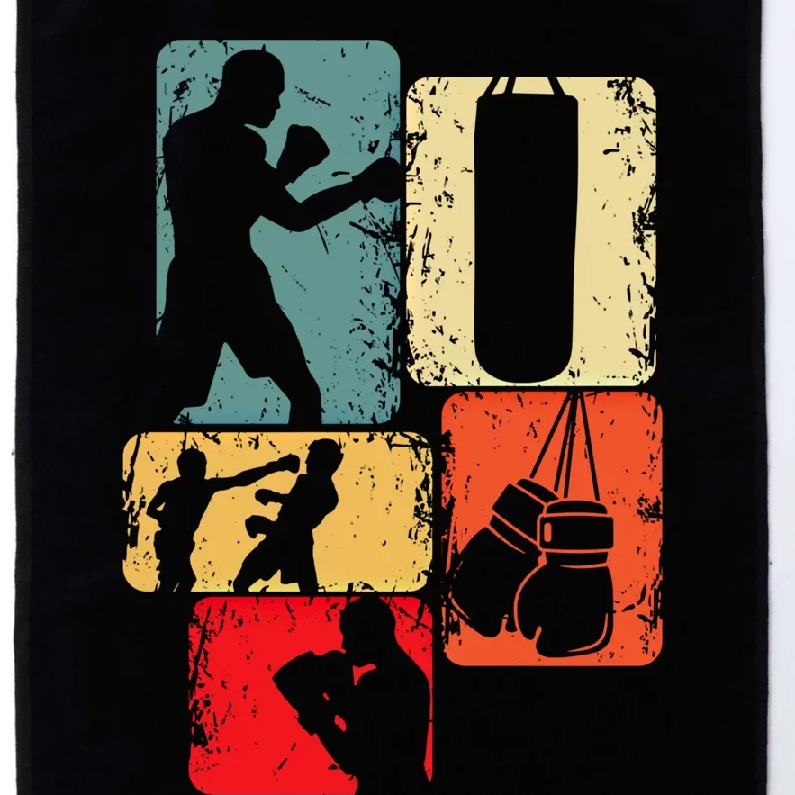 Boxer Boxing Meaningful Gift Platinum Collection Golf Towel