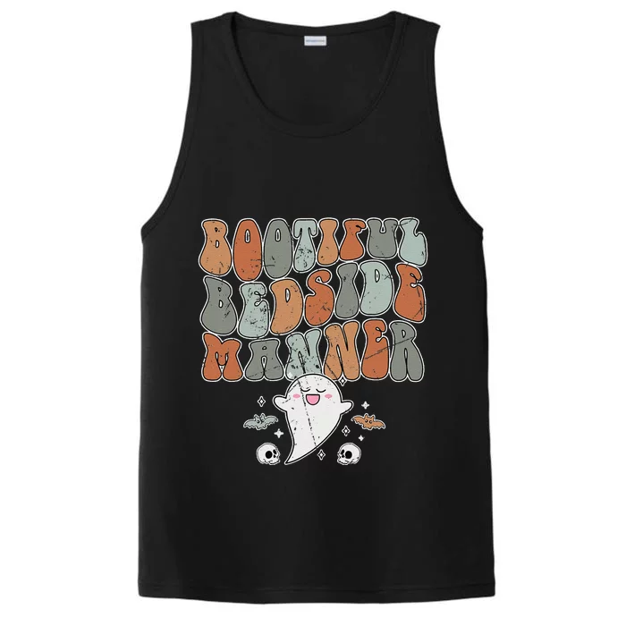 Bootiful Bedside Manner Groovy Retro Halloween Performance Tank