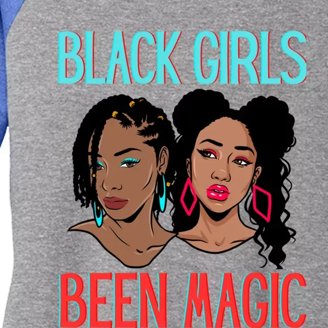 Black Been Magic Melanin Queen Sista Black Magic Gift Women's Tri-Blend 3/4-Sleeve Raglan Shirt