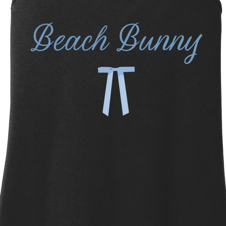 Beach Bunny Music Beach Bunny Bowtie Ladies Essential Tank