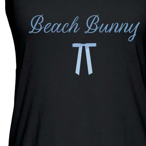 Beach Bunny Music Beach Bunny Bowtie Ladies Essential Flowy Tank