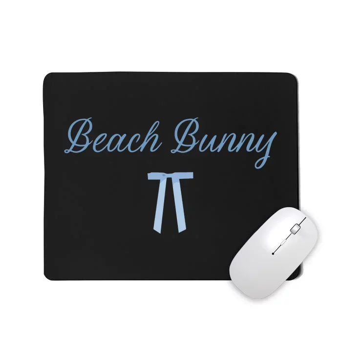 Beach Bunny Music Beach Bunny Bowtie Mousepad