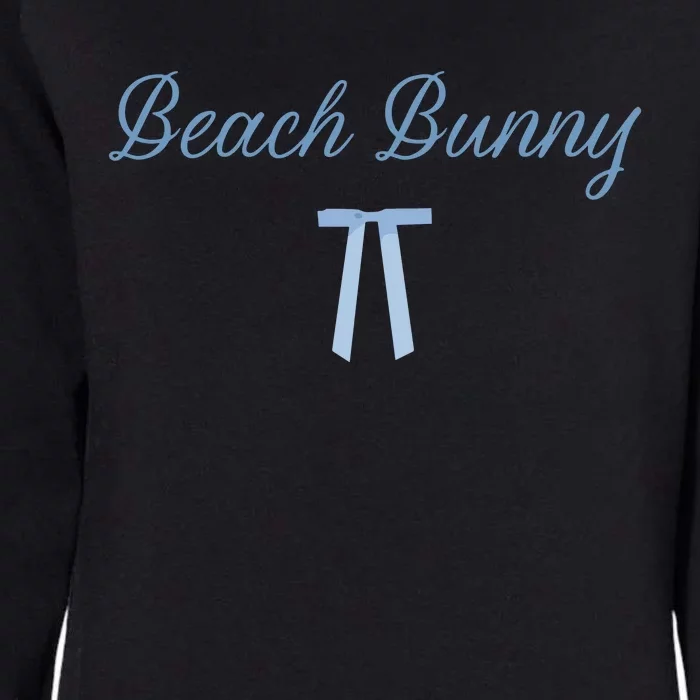 Beach Bunny Music Beach Bunny Bowtie Womens California Wash Sweatshirt