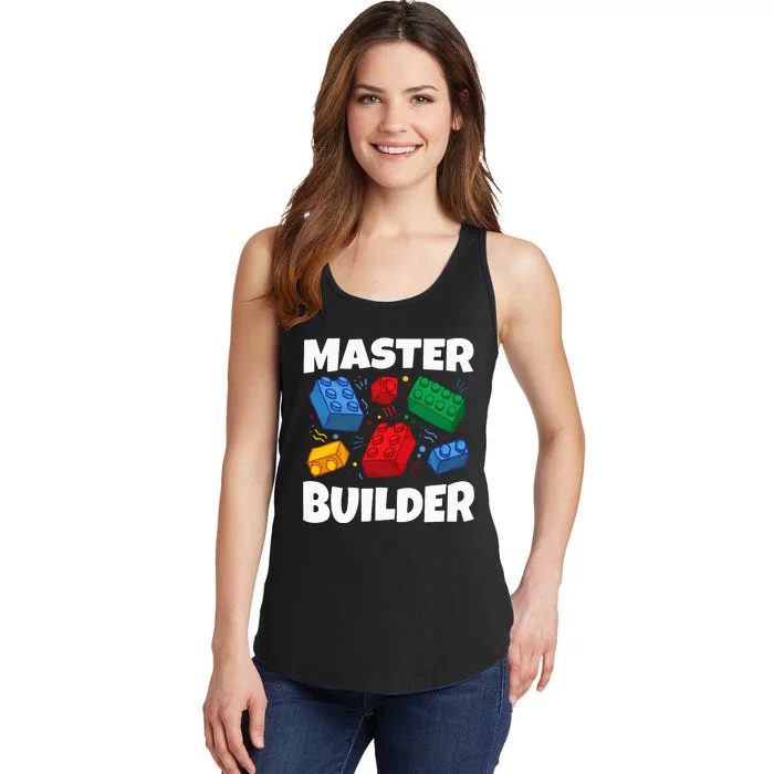 Blocks Brick Master Builder Ladies Essential Tank