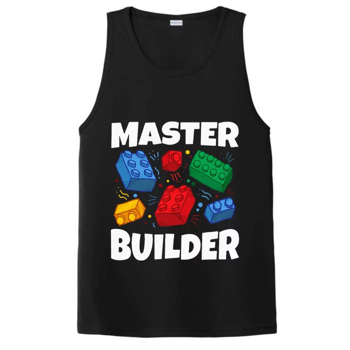 Blocks Brick Master Builder Performance Tank