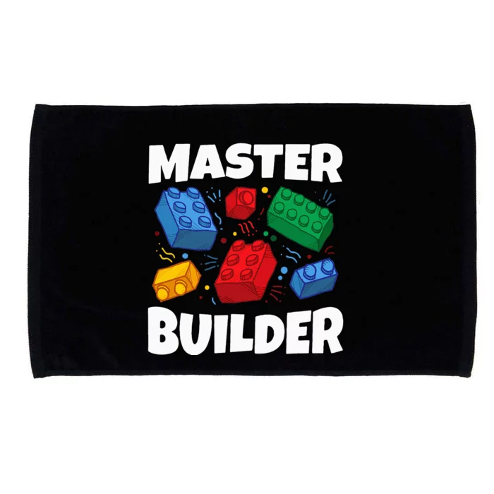 Blocks Brick Master Builder Microfiber Hand Towel