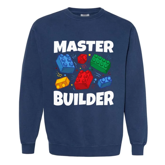 Blocks Brick Master Builder Garment-Dyed Sweatshirt