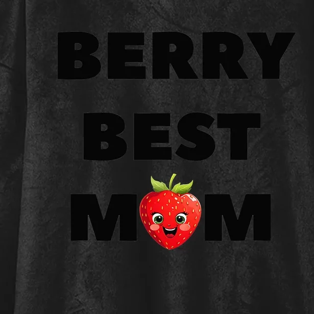 Berry Best Mom Hooded Wearable Blanket