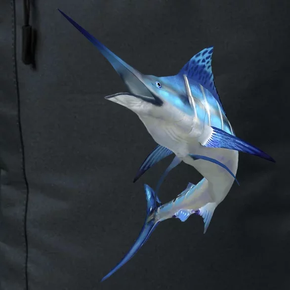 Beautiful Blue Marlin Fishing Daily Commute Backpack