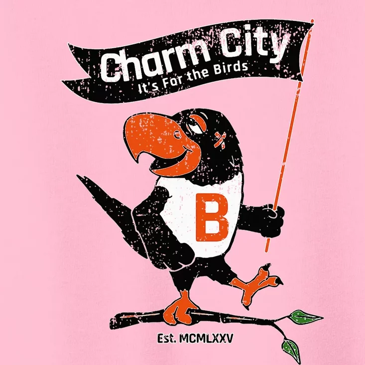 Baltimore Birds Maryland Charm City Pride Toddler T-Shirt