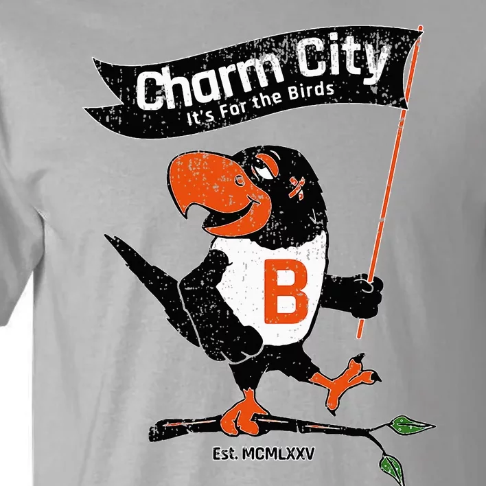 Baltimore Birds Maryland Charm City Pride Tall T-Shirt