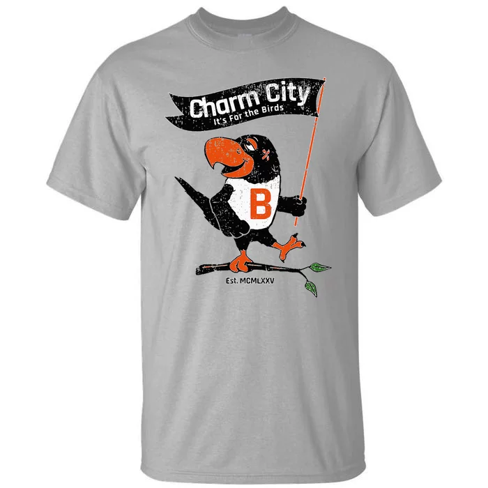 Baltimore Birds Maryland Charm City Pride Tall T-Shirt