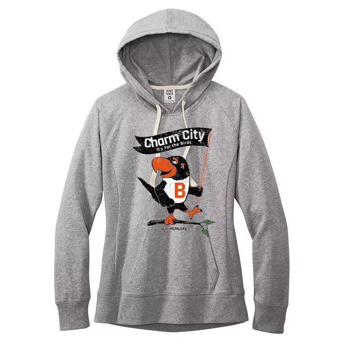 Baltimore Birds Maryland Charm City Pride Women's Fleece Hoodie