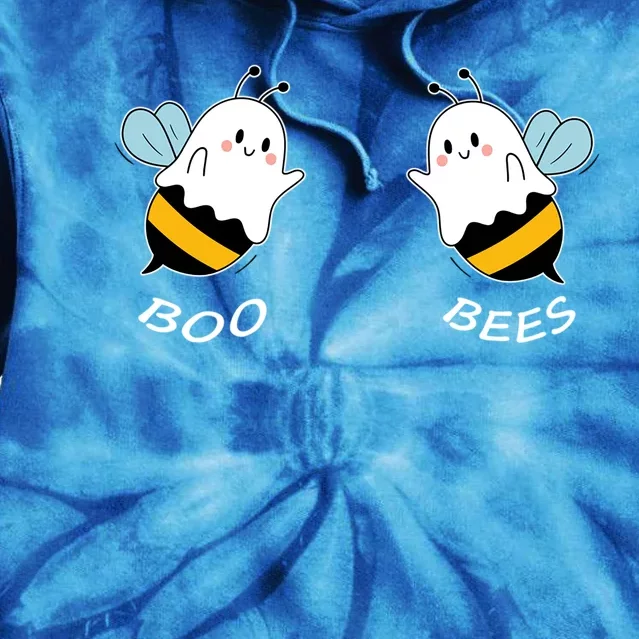 Boo Bees Matching Ghost Funny Sarcastic Halloween Gift Tie Dye Hoodie