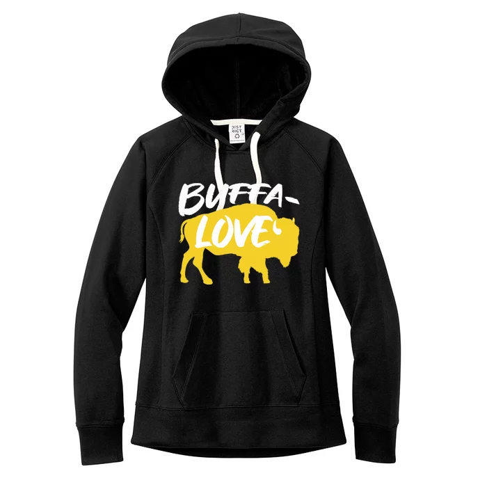 BuffaLove Buffalo New York Women's Fleece Hoodie