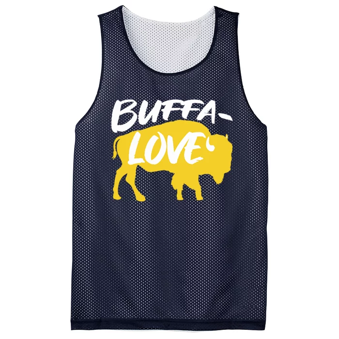 BuffaLove Buffalo New York Mesh Reversible Basketball Jersey Tank