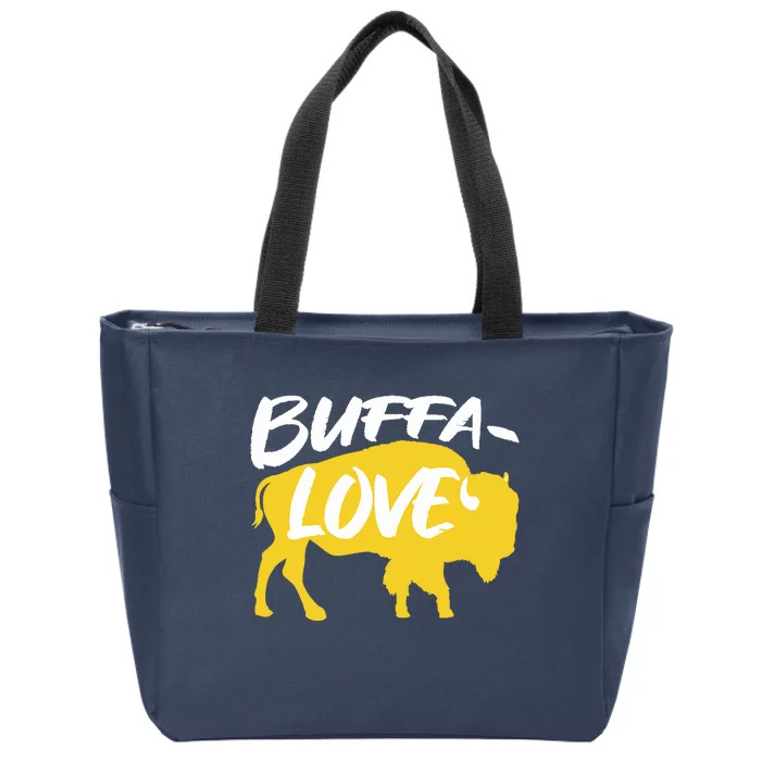 BuffaLove Buffalo New York Zip Tote Bag