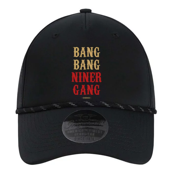 Bang Bang Niner Gang Football San Francisco Sports Performance The Dyno Cap