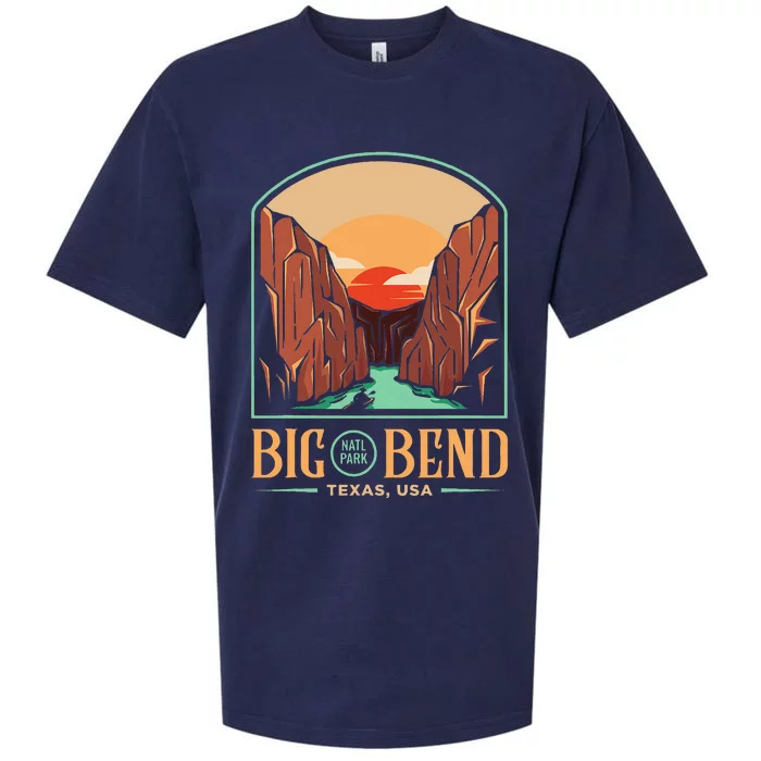 Big Bend National Park Brewster Texas Us Gift Sueded Cloud Jersey T-Shirt