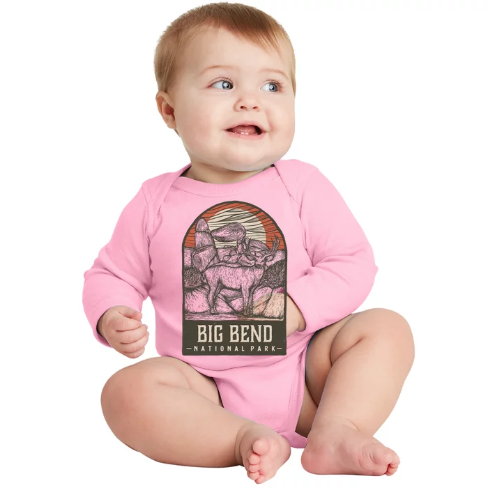 Big Bend National Park Baby Long Sleeve Bodysuit