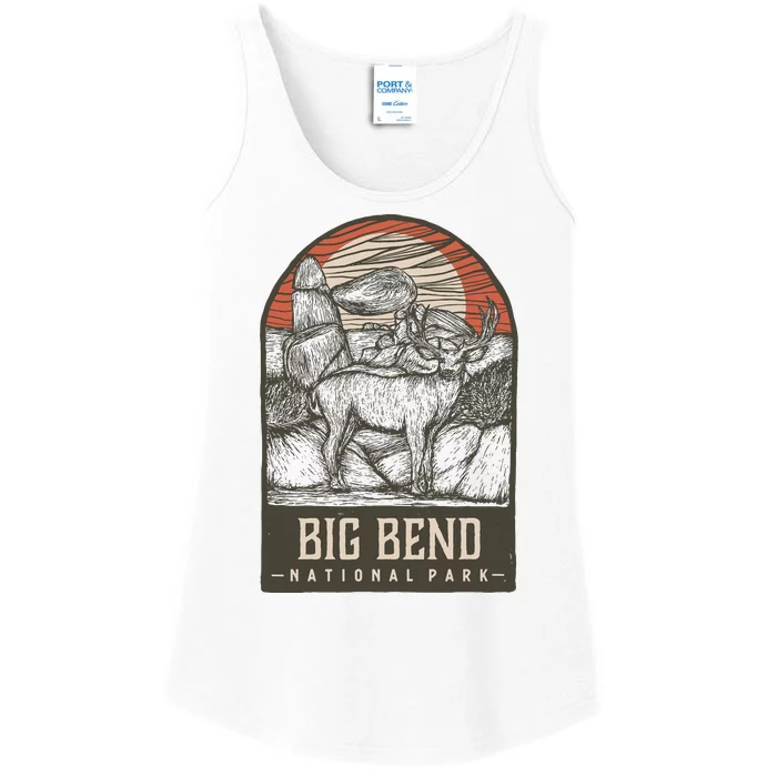 Big Bend National Park Ladies Essential Tank