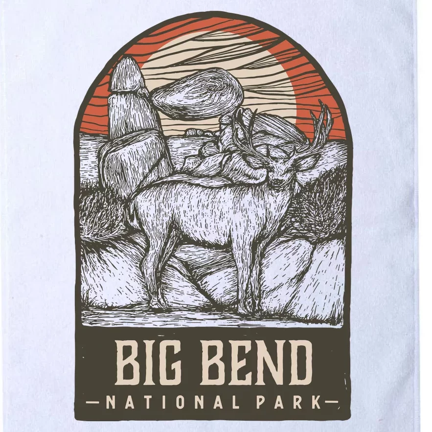 Big Bend National Park Platinum Collection Golf Towel