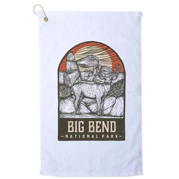 Big Bend National Park Platinum Collection Golf Towel