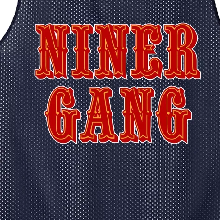 Bang Bang Niner Gang San Francisco Mesh Reversible Basketball Jersey Tank