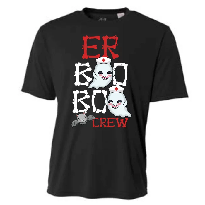 Boo Boo Nurse Crew Er Lazy Diy Halloween Costume Rn Nursing Meaningful Gift Cooling Performance Crew T-Shirt