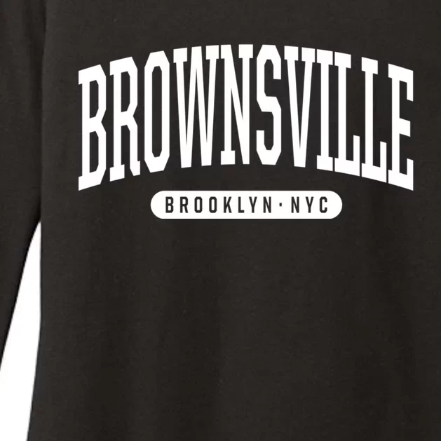 Brownsville Brooklyn Ny Souvenirs Nyc Borough Brooklyn New York Brownsville Womens CVC Long Sleeve Shirt