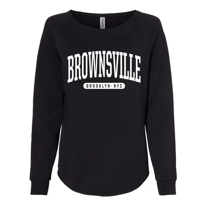 Brownsville Brooklyn Ny Souvenirs Nyc Borough Brooklyn New York Brownsville Womens California Wash Sweatshirt