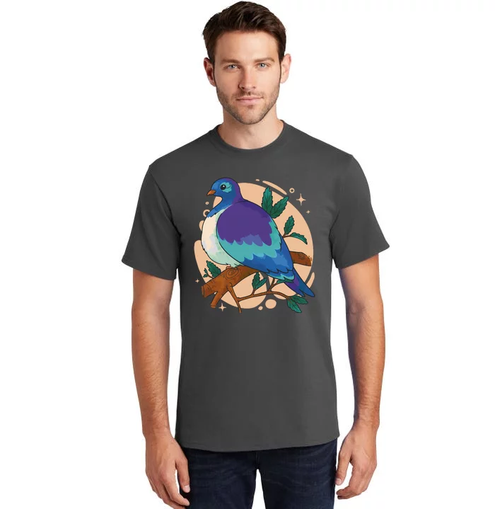 Blue Bird Nature Art Tall T-Shirt