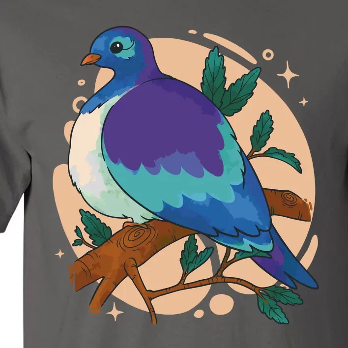 Blue Bird Nature Art Tall T-Shirt