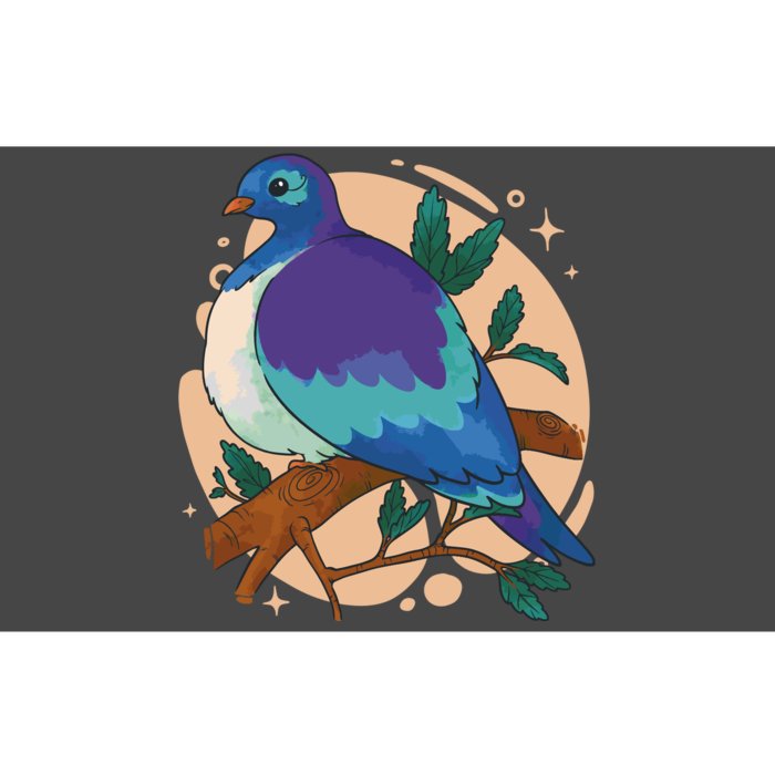 Blue Bird Nature Art Bumper Sticker