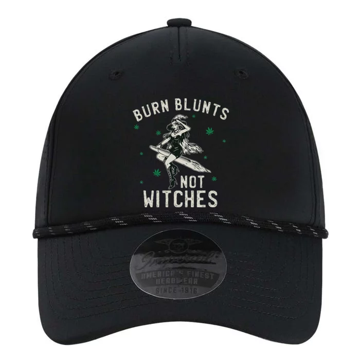 Burn Blunts Not Witches Funny Marijuana Weed Smoker Stoner Performance The Dyno Cap