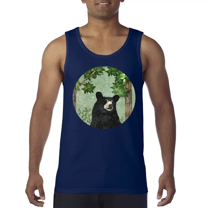 Black Bear Nature Tank Top