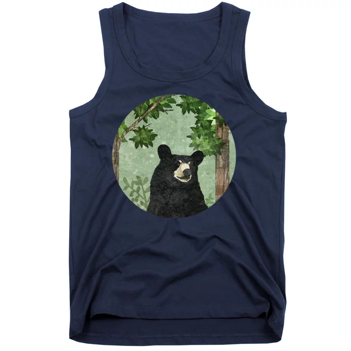 Black Bear Nature Tank Top