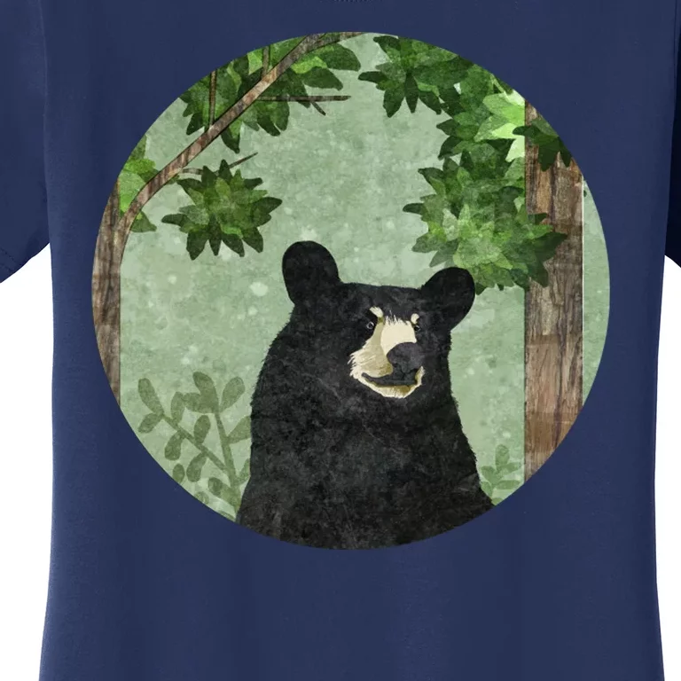 Black Bear Nature Women's T-Shirt