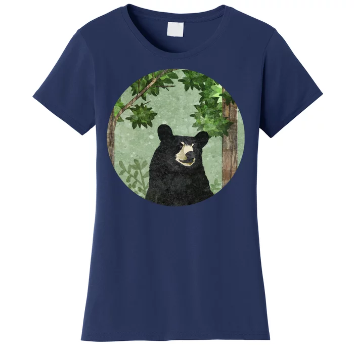 Black Bear Nature Women's T-Shirt