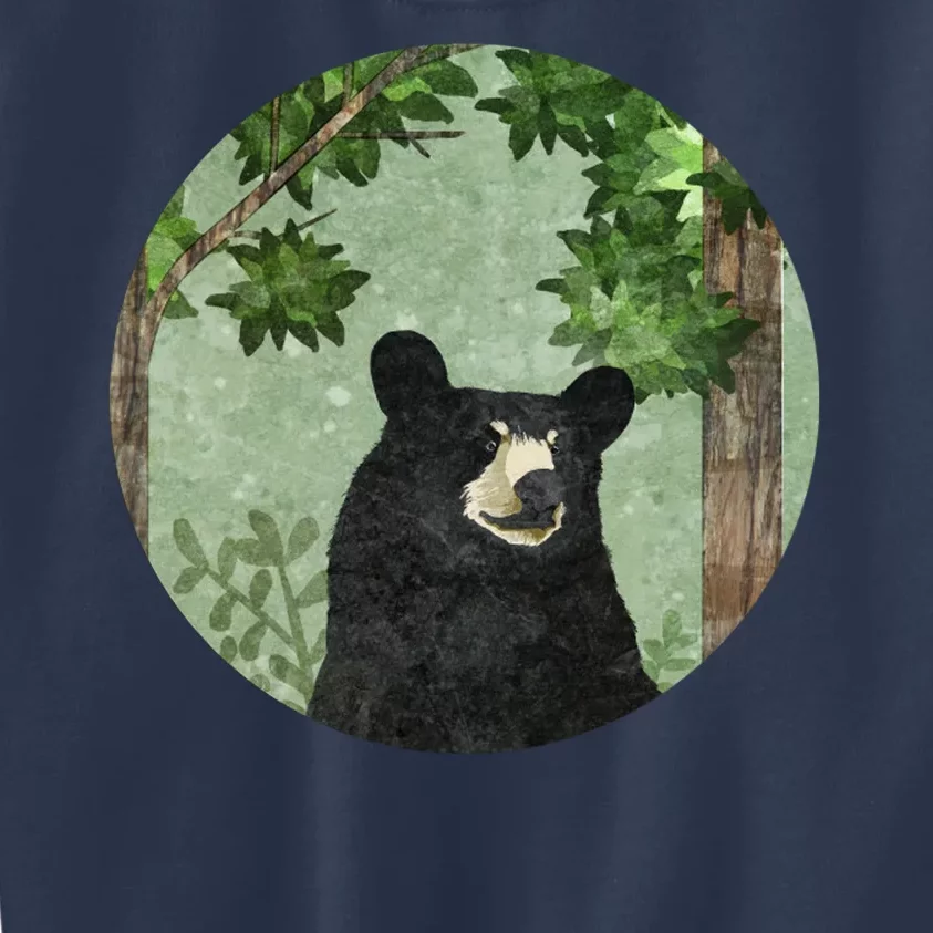 Black Bear Nature Kids Sweatshirt