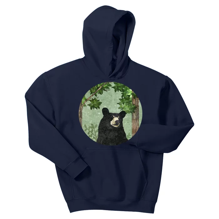 Black Bear Nature Kids Hoodie