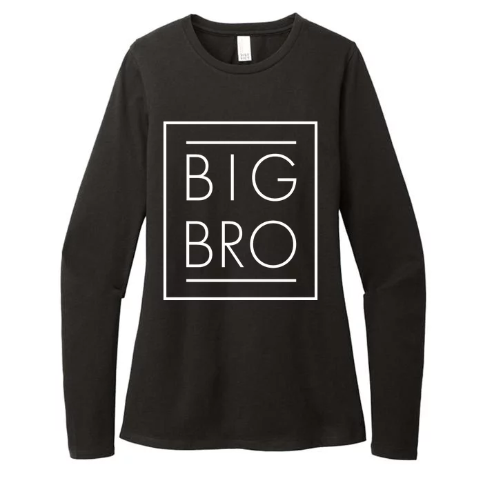 Big Bro New Baby Sibling Womens CVC Long Sleeve Shirt