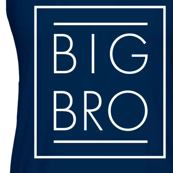 Big Bro New Baby Sibling Ladies Essential Flowy Tank