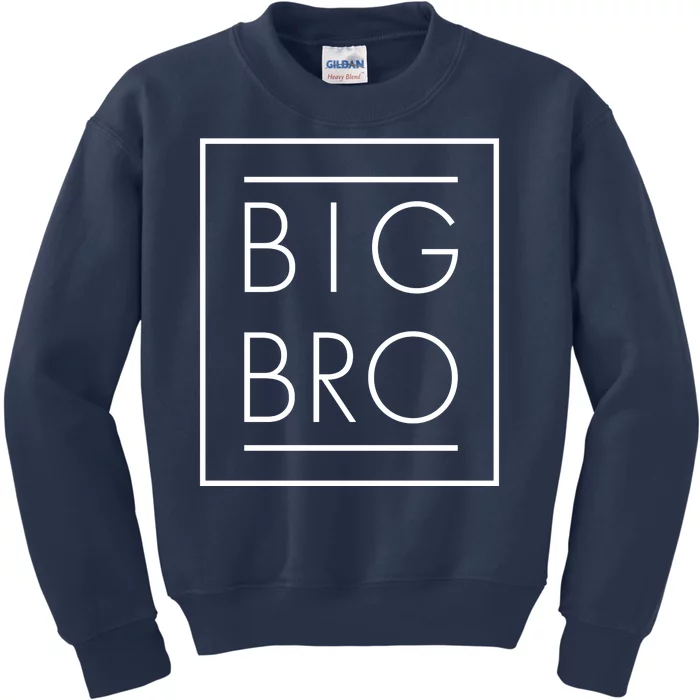 Big Bro New Baby Sibling Kids Sweatshirt