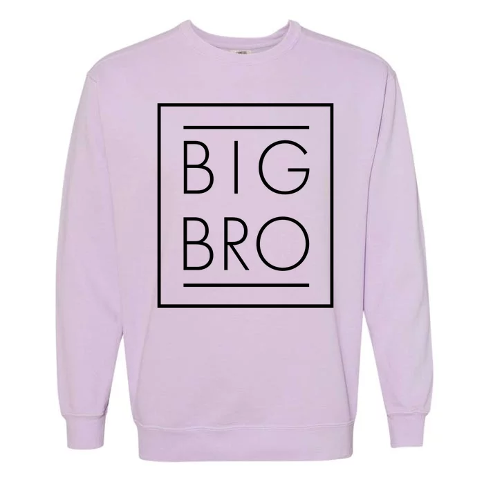 Big Bro New Baby Sibling Garment-Dyed Sweatshirt